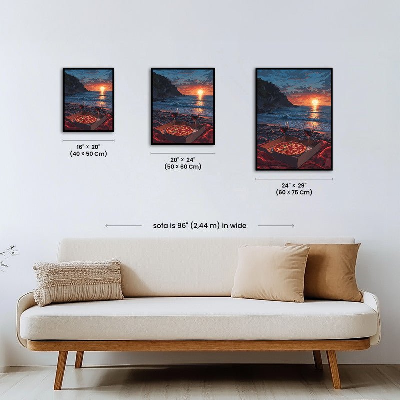 Paint by numbers - Sunset Slice - MyArt