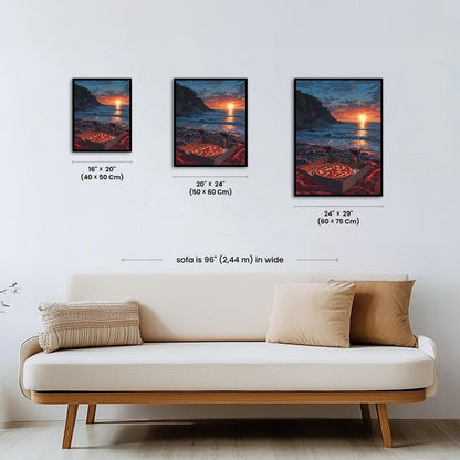 Paint by numbers - Sunset Slice - MyArt