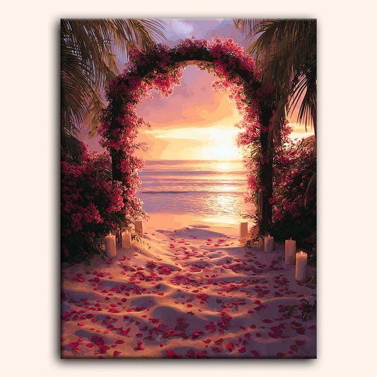 Paint by numbers - Sunset Vow - MyArt
