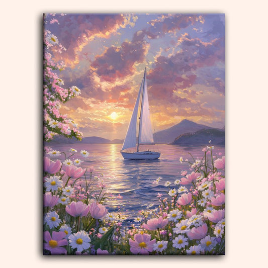 Paint by numbers - Sunset Whisper - MyArt