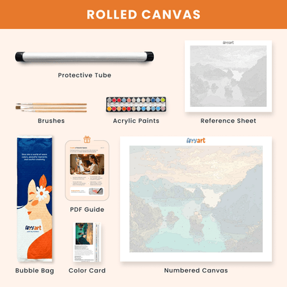 Paint by numbers - Sunset Bay - MyArt