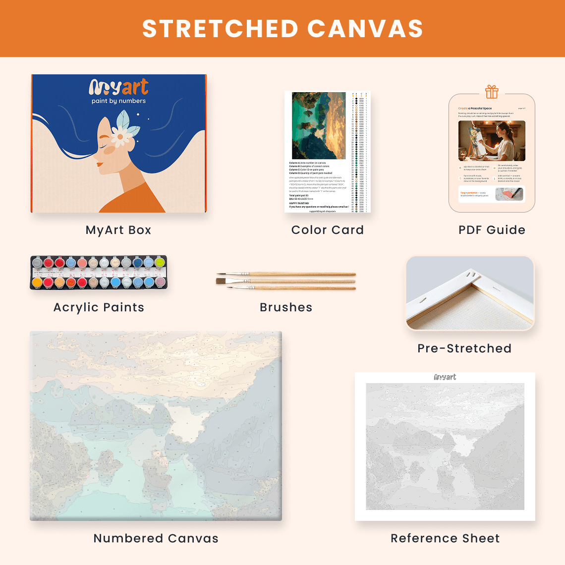 Paint by numbers - Sunset Bay - MyArt