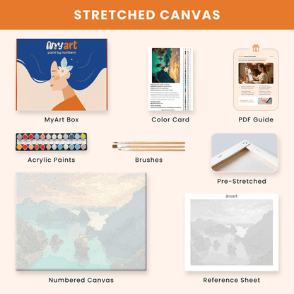 Paint by numbers - Sunset Bay - MyArt