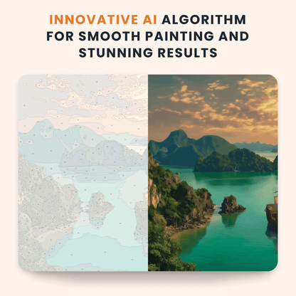 Paint by numbers - Sunset Bay - MyArt