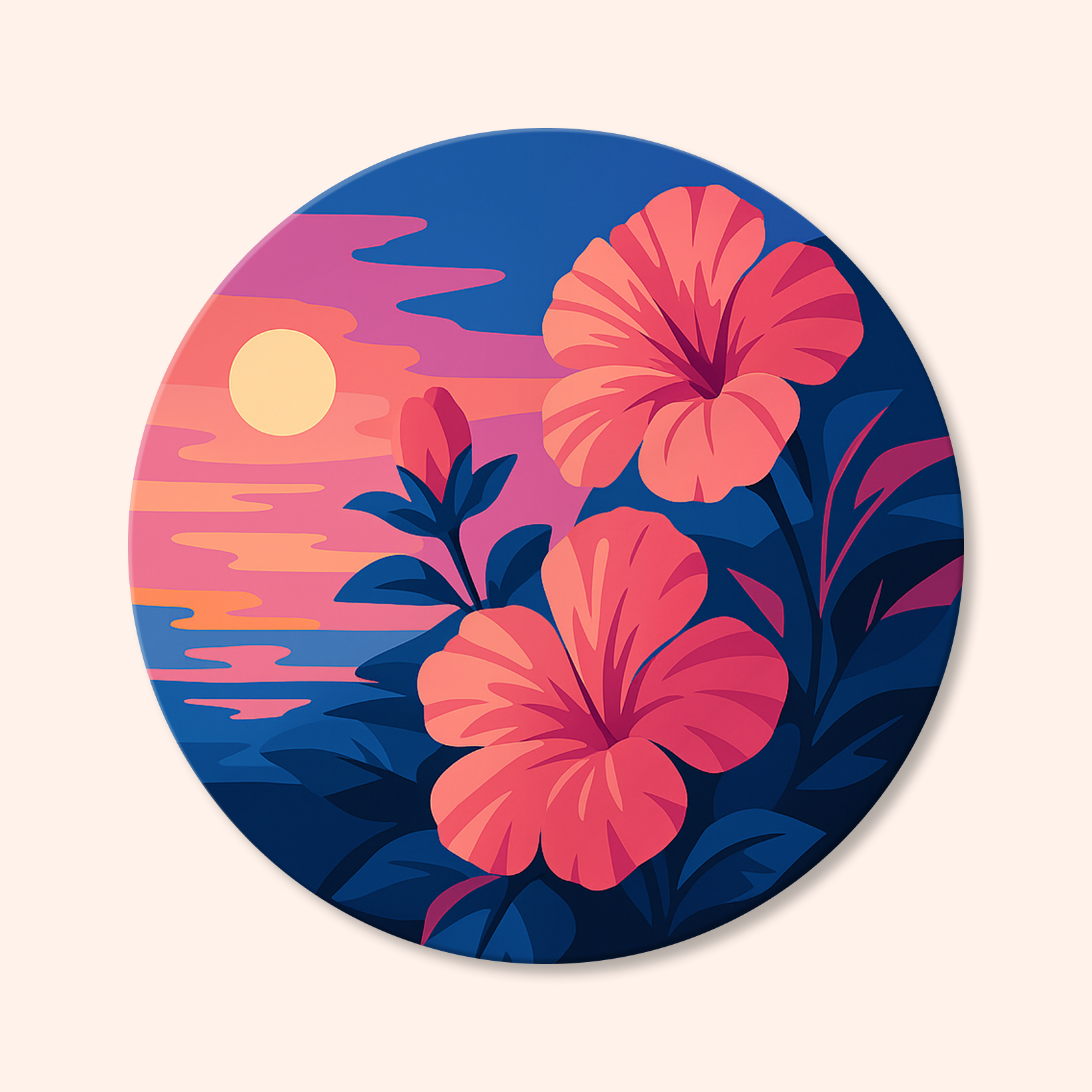 Paint by numbers - Sunset Bloom - MyArt