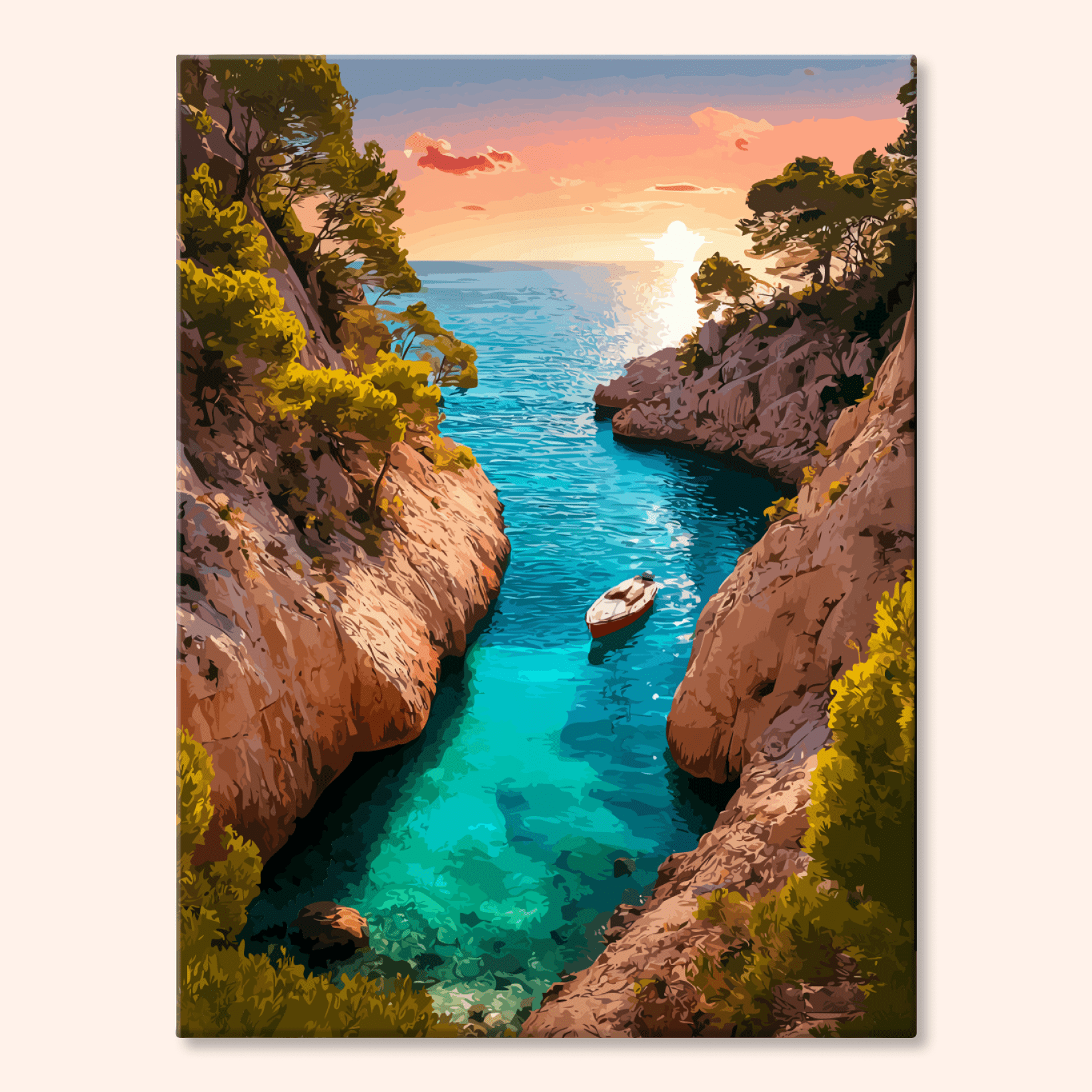 Paint by numbers - Sunset Cove - MyArt