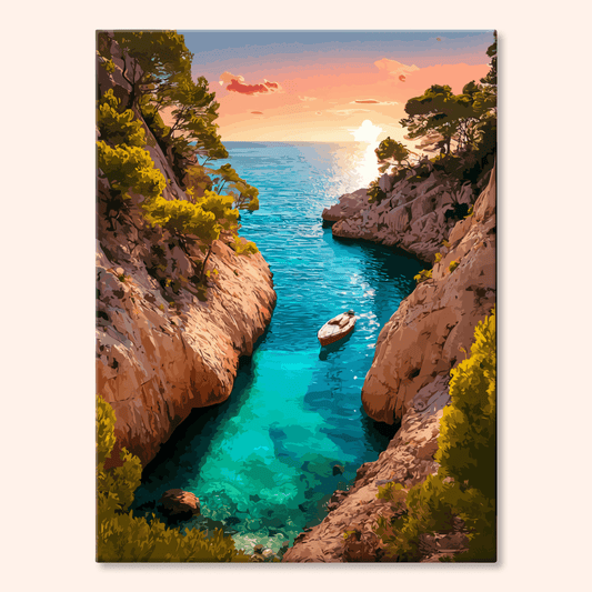 Paint by numbers - Sunset Cove - MyArt