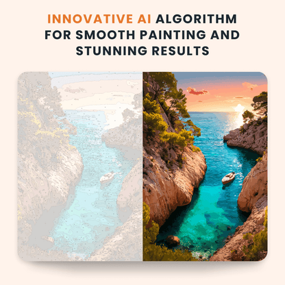 Paint by numbers - Sunset Cove - MyArt