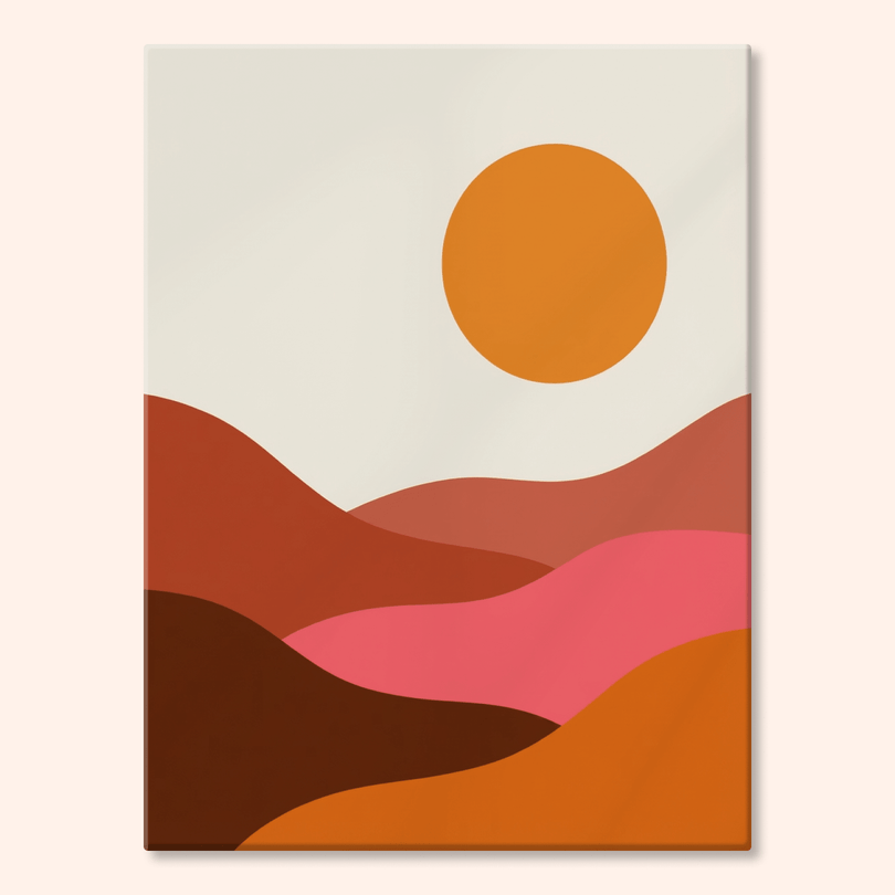 Paint by numbers - Sunset Hills - MyArt