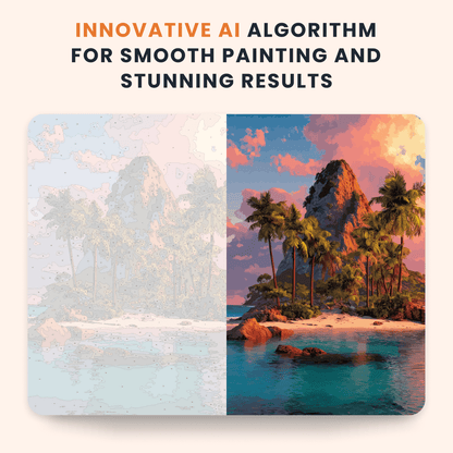 Paint by numbers - Sunset Isle - MyArt