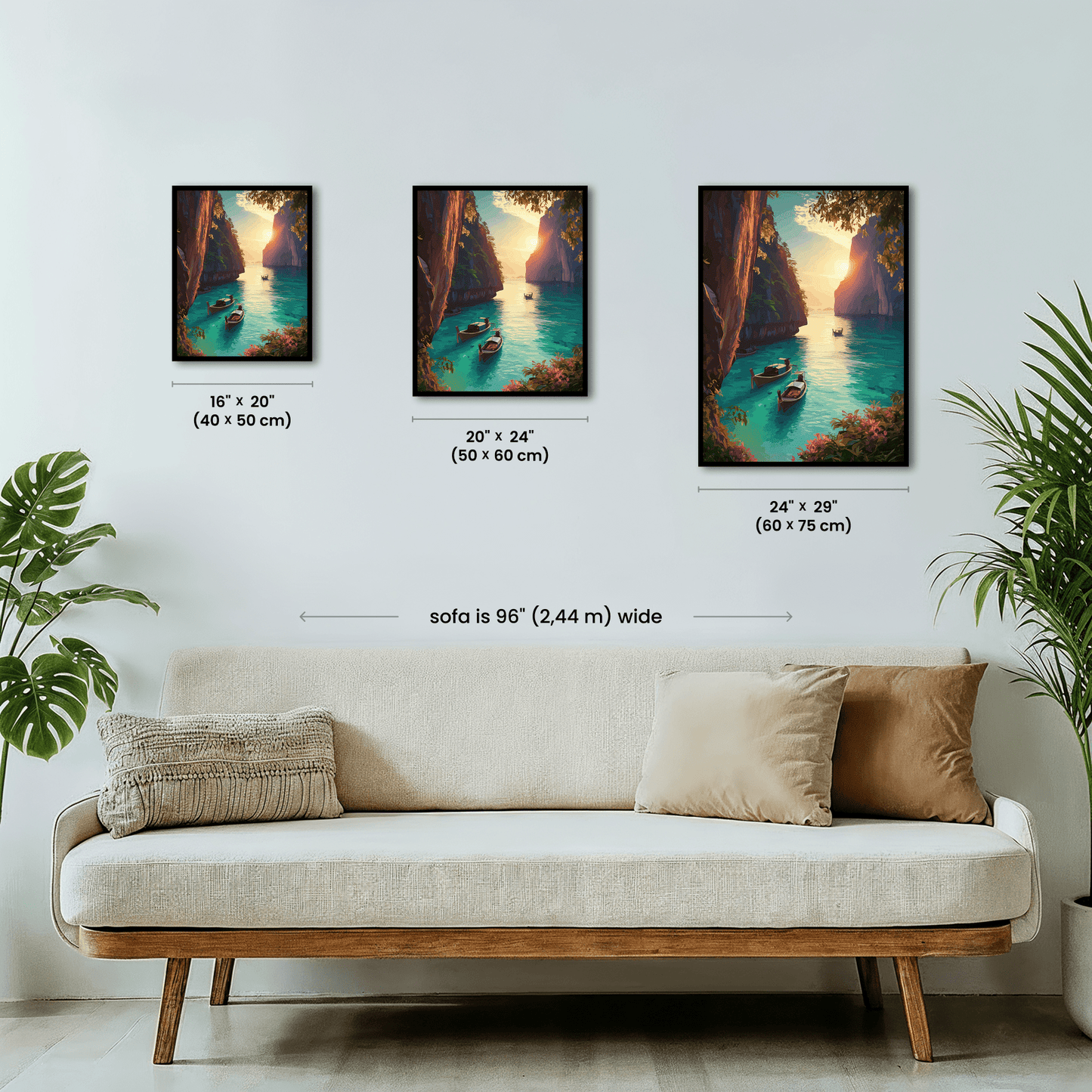 Paint by numbers - Sunset Lagoon - MyArt