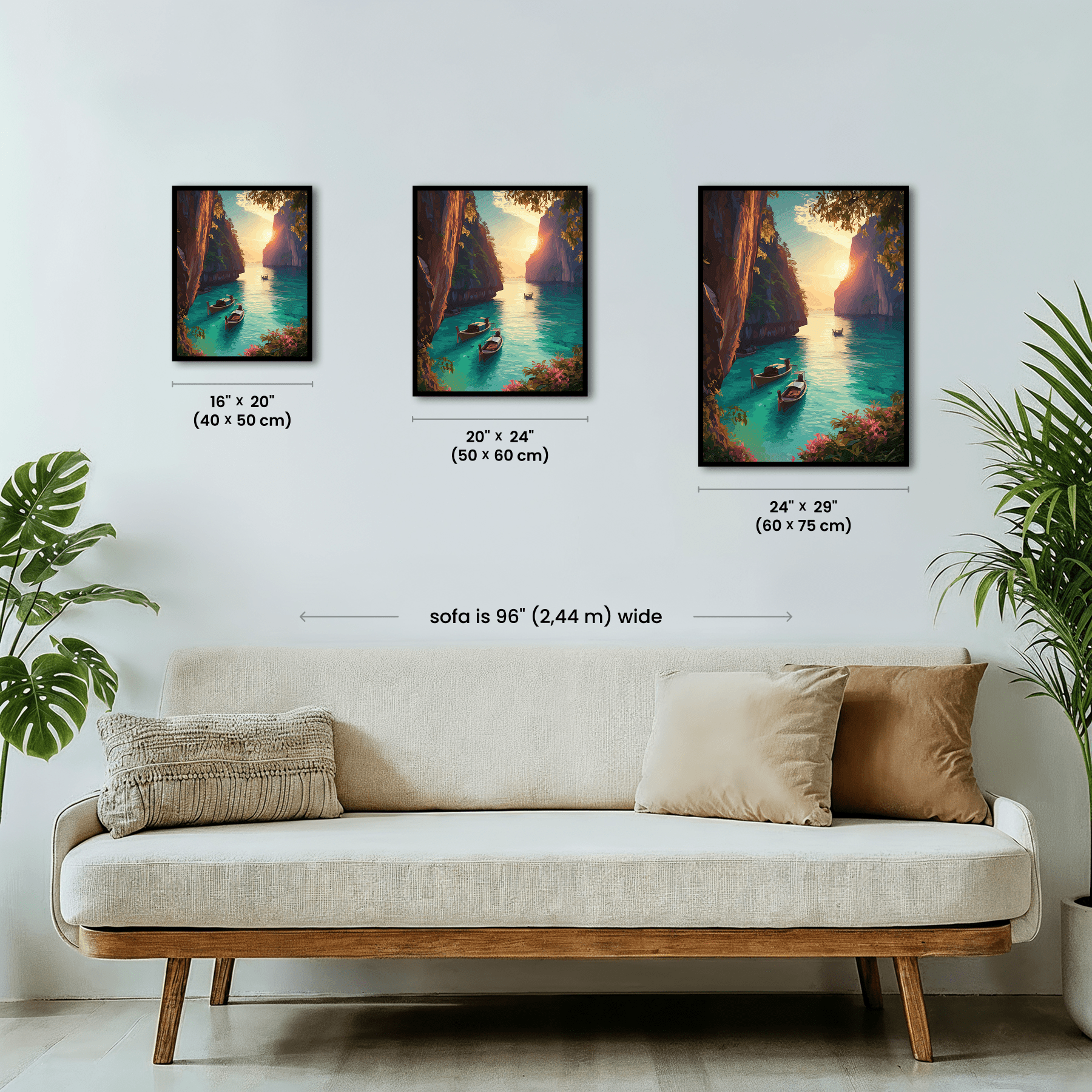 Paint by numbers - Sunset Lagoon - MyArt