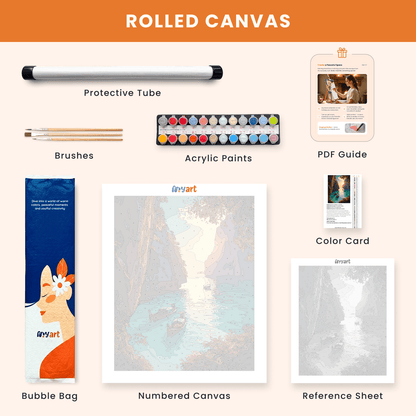 Paint by numbers - Sunset Lagoon - MyArt