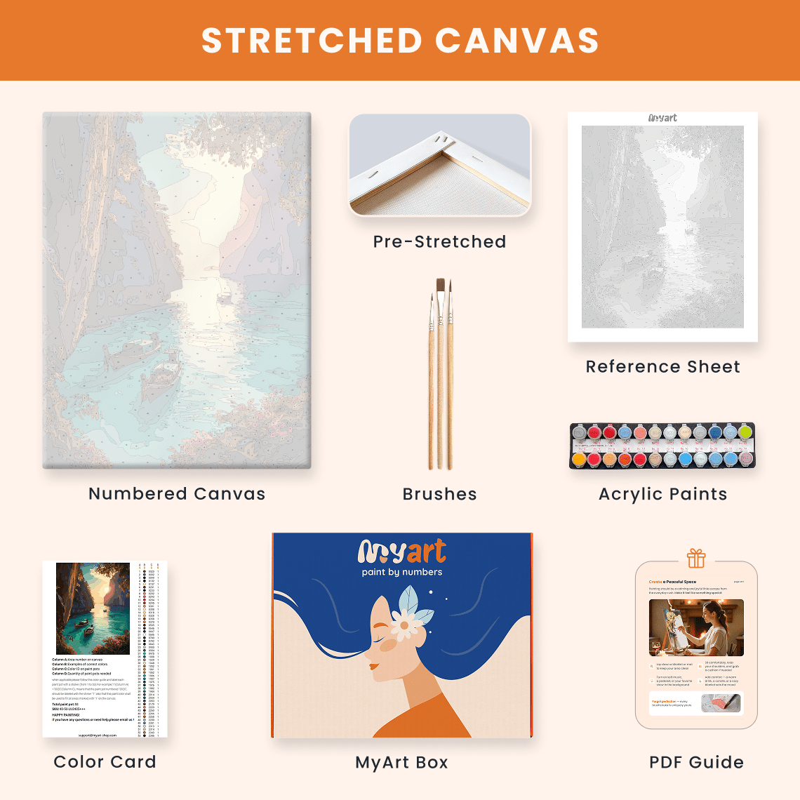 Paint by numbers - Sunset Lagoon - MyArt