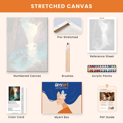 Paint by numbers - Sunset Lagoon - MyArt