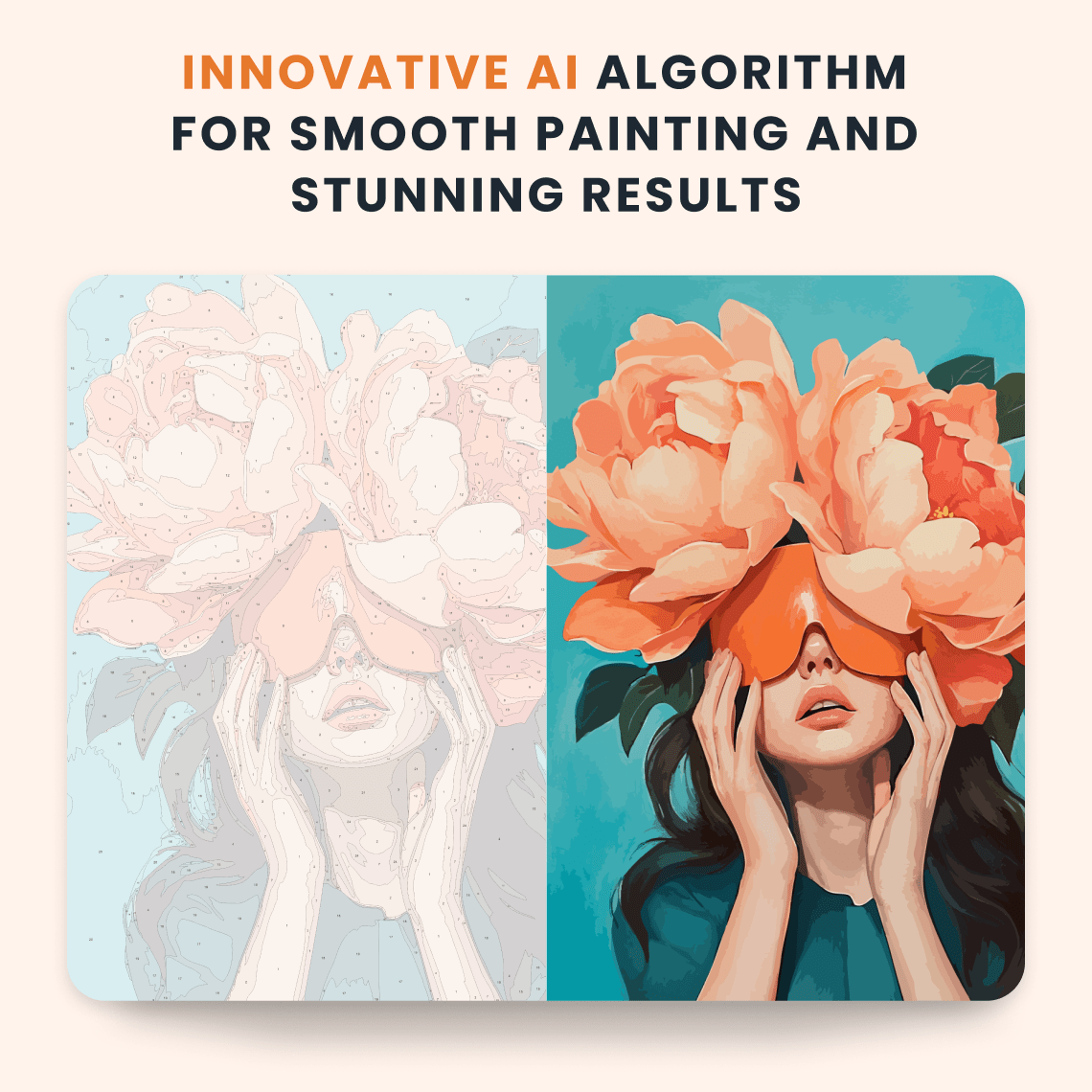 Paint by numbers - Sunset Mirage - MyArt