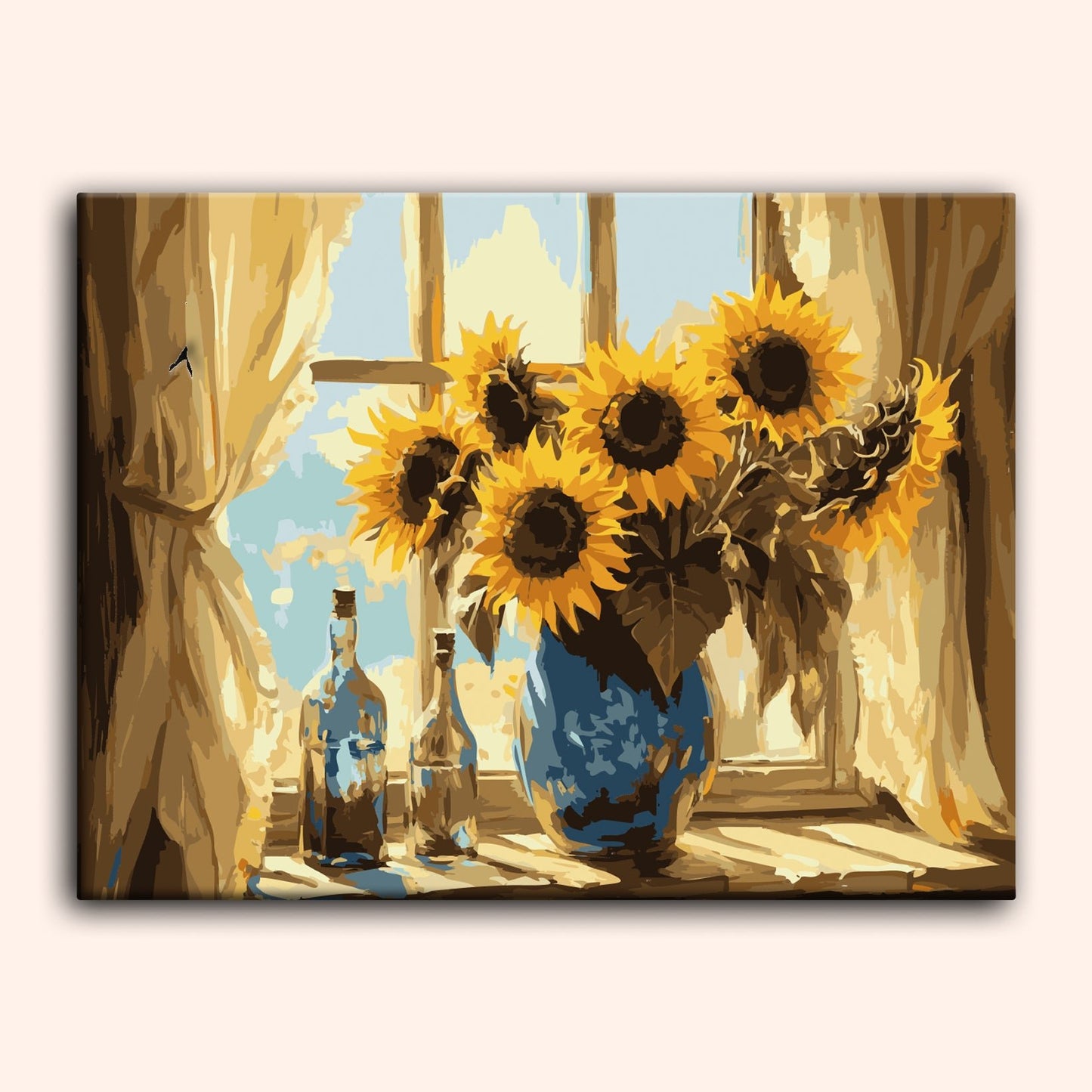 Paint by numbers - Rustic Sunflowers - MyArt