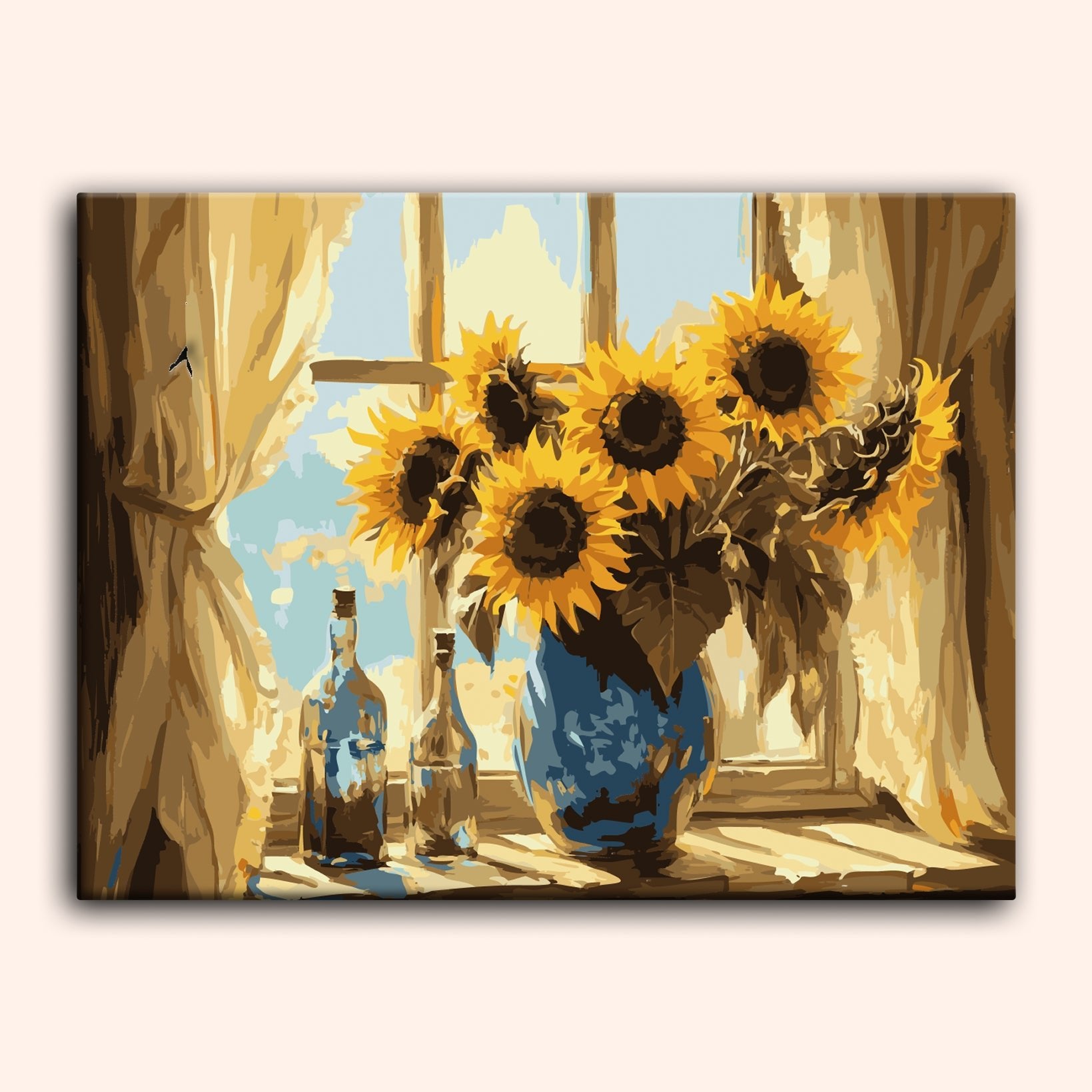 Paint by numbers - Rustic Sunflowers - MyArt
