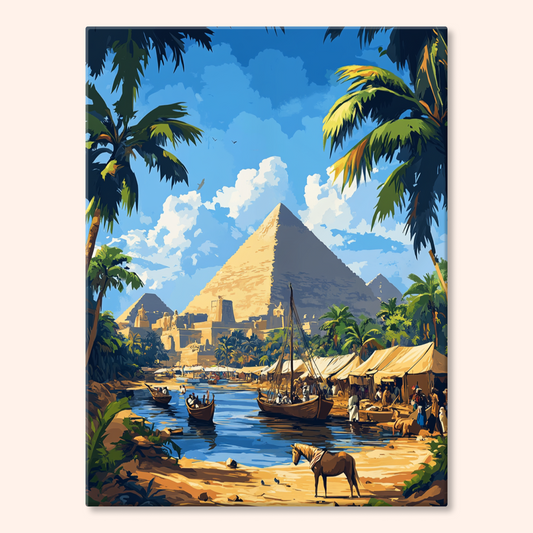 Sunset Pyramid