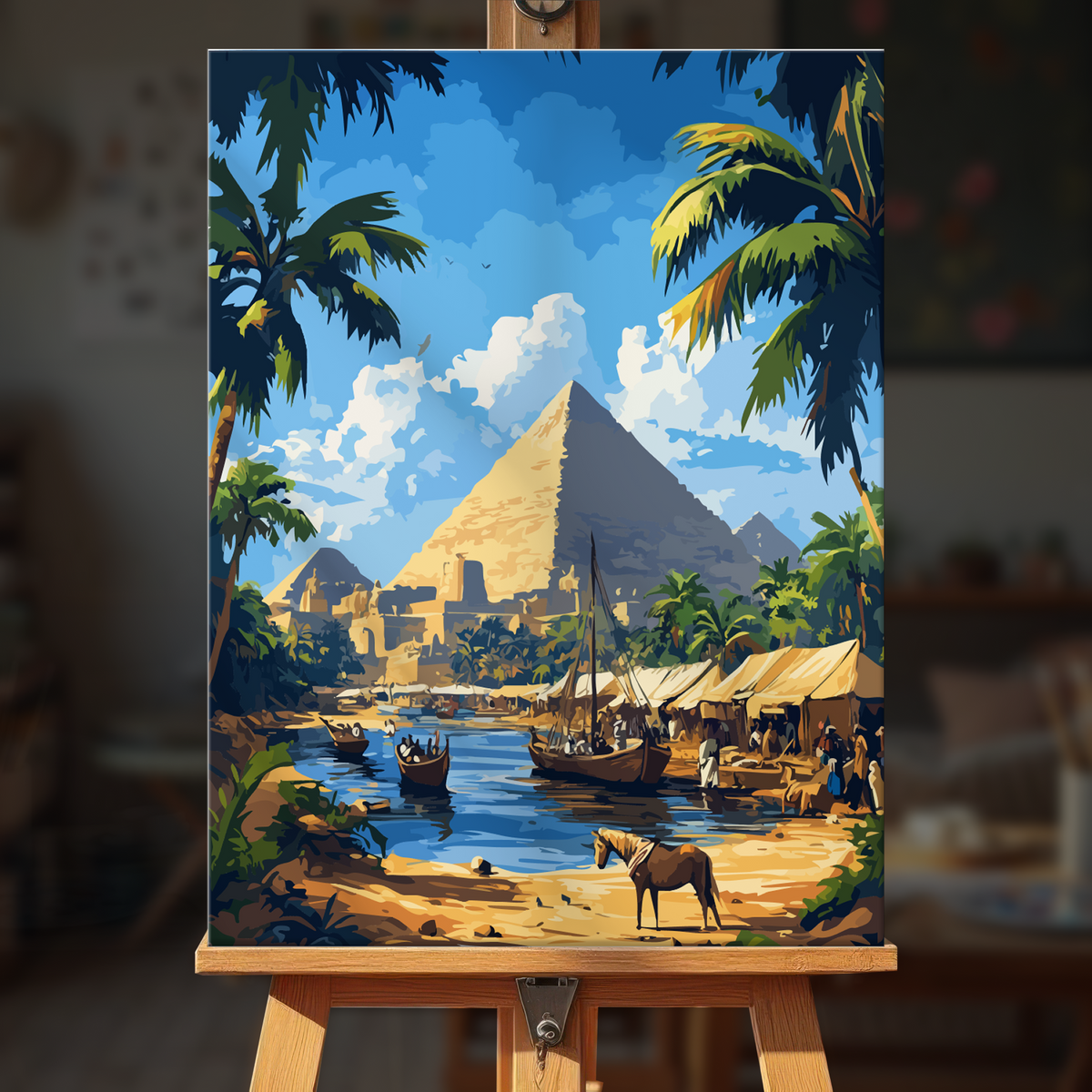 Sunset Pyramid