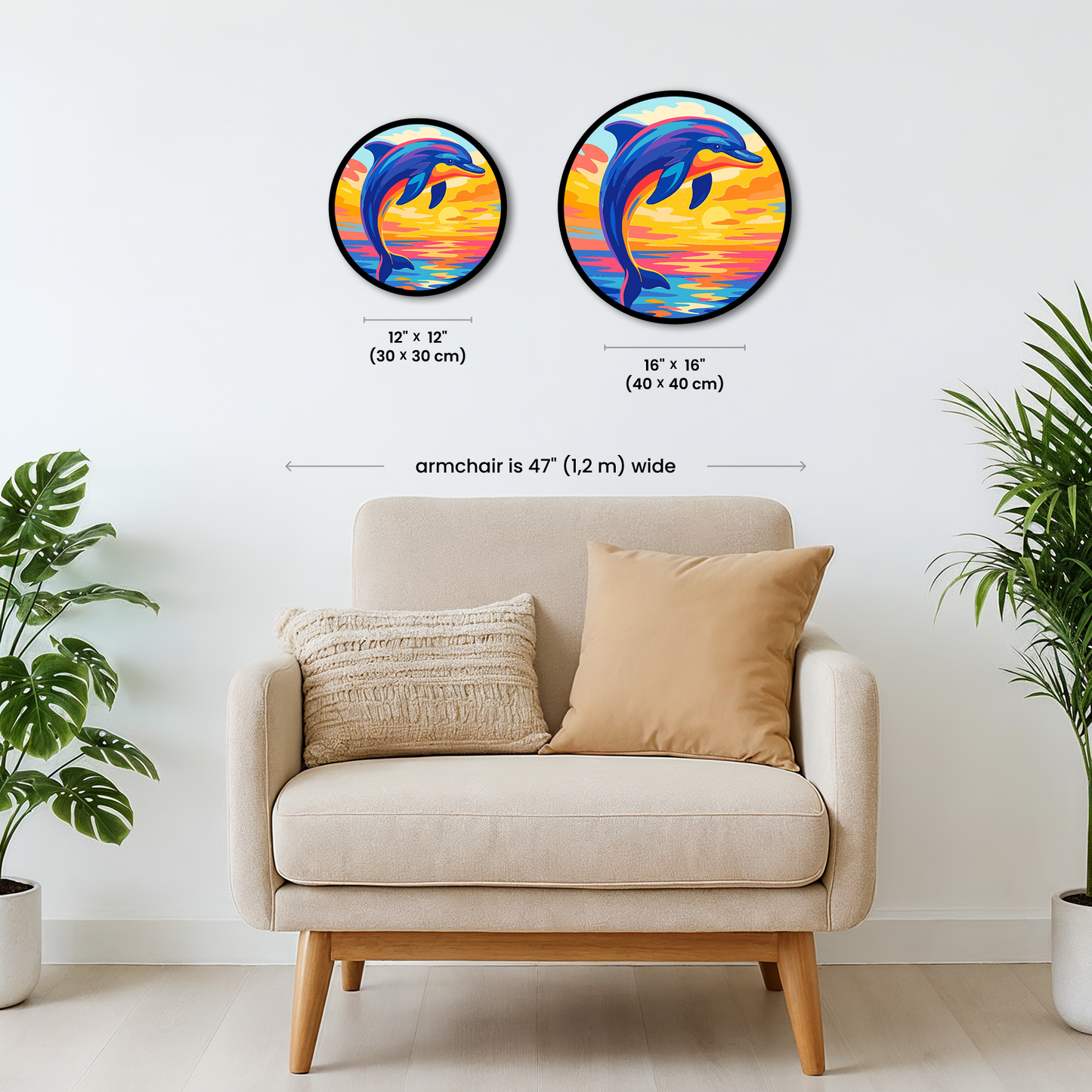 Paint by numbers - Sunset Splash - MyArt