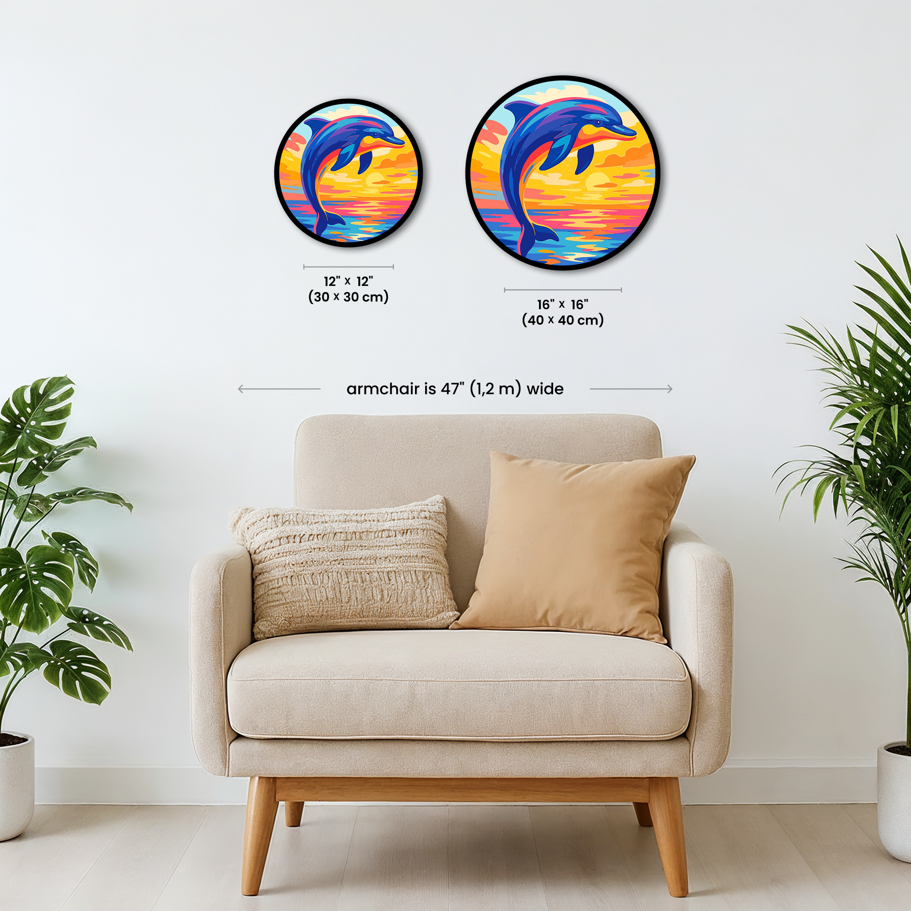 Paint by numbers - Sunset Splash - MyArt