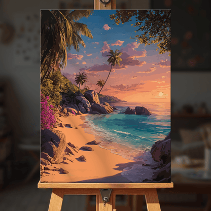 Paint by numbers - Swaying Palms - MyArt