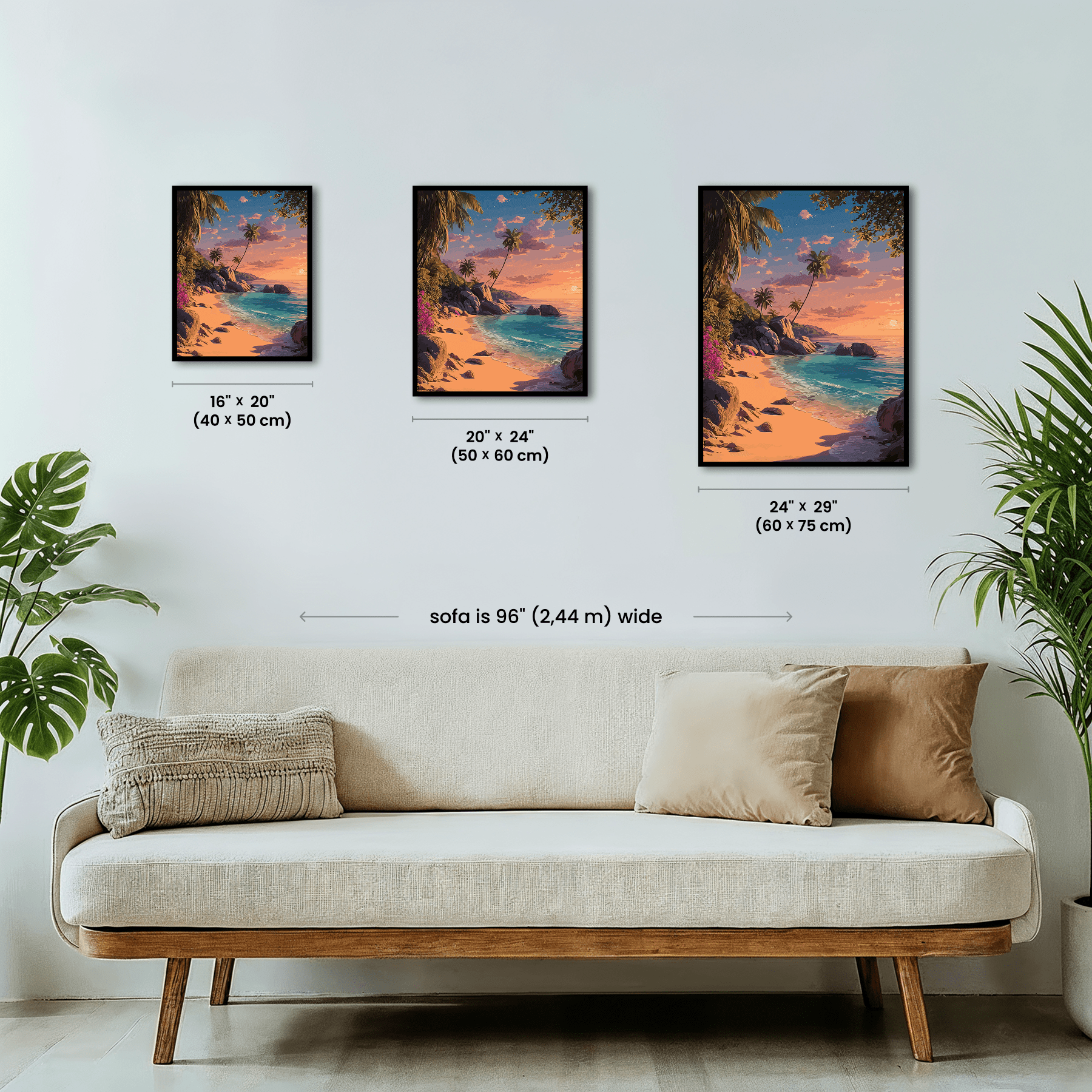 Paint by numbers - Swaying Palms - MyArt