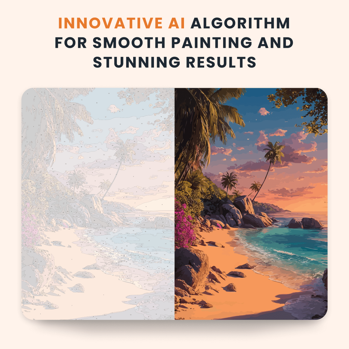 Paint by numbers - Swaying Palms - MyArt