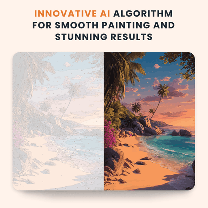 Paint by numbers - Swaying Palms - MyArt