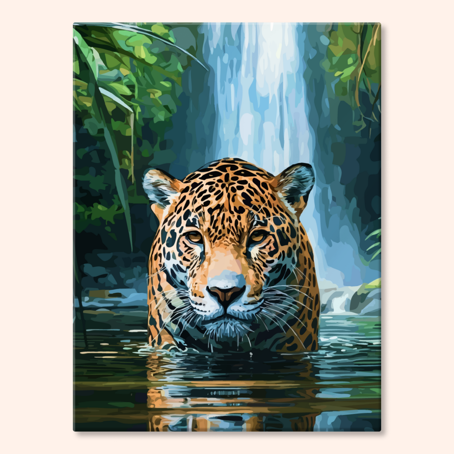 Swimming Jaguar