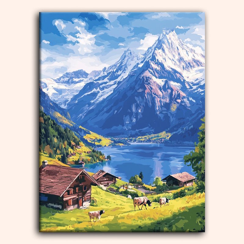 Paint by numbers - Swiss Ascent - MyArt