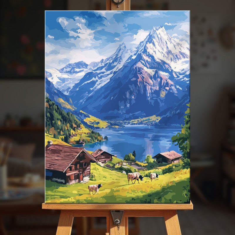 Paint by numbers - Swiss Ascent - MyArt