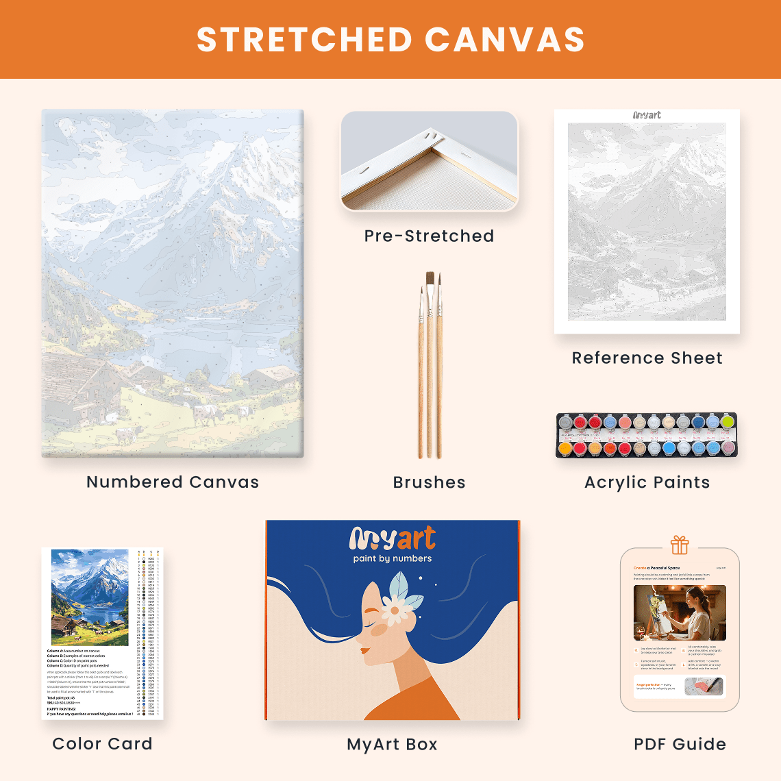 Paint by numbers - Swiss Ascent - MyArt
