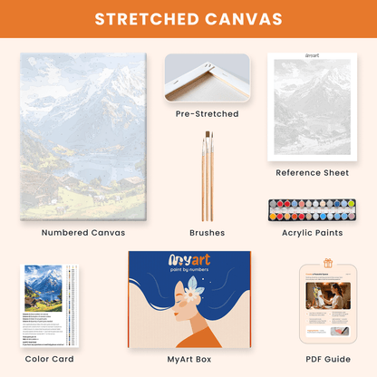 Paint by numbers - Swiss Ascent - MyArt