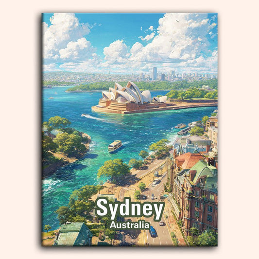 Paint by numbers - Sydney Opera - MyArt