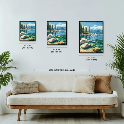 Paint by numbers - Tahoe Blue - MyArt