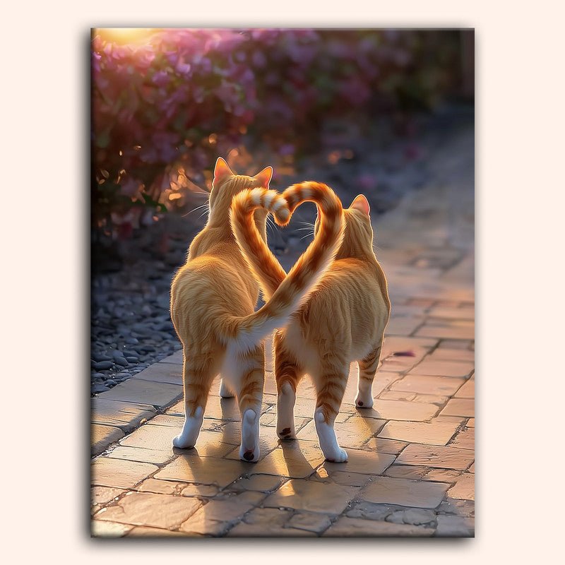 Paint by numbers - Tailbound Love - MyArt