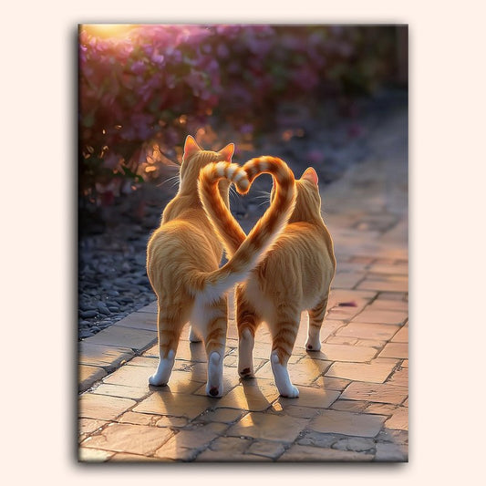 Paint by numbers - Tailbound Love - MyArt