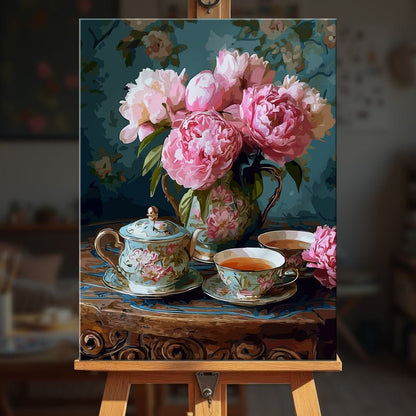 Paint by numbers - Tea Garden - MyArt