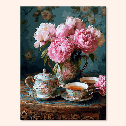 Paint by numbers - Tea Garden - MyArt