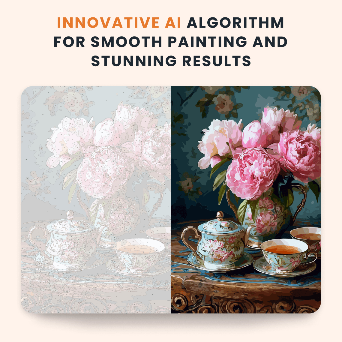 Paint by numbers - Tea Garden - MyArt