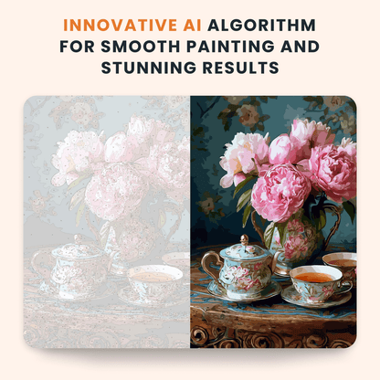 Paint by numbers - Tea Garden - MyArt