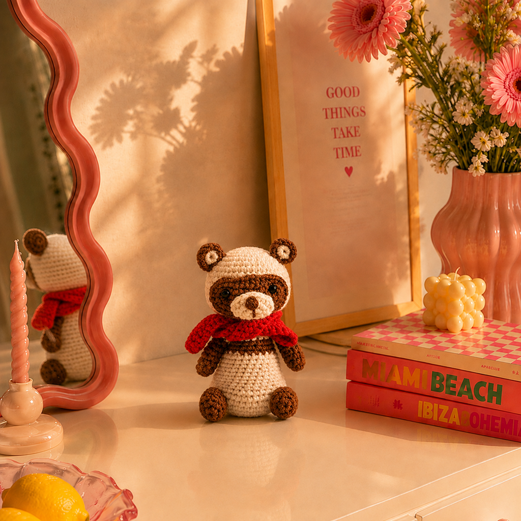 Teddy Bear with Scarf