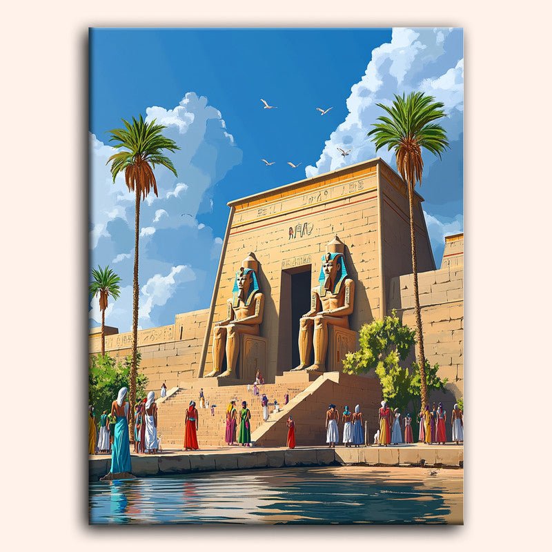 Paint by numbers - Temple Guardians - MyArt