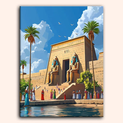 Paint by numbers - Temple Guardians - MyArt