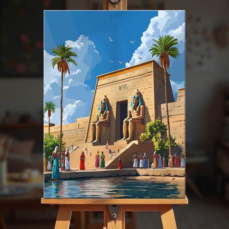 Paint by numbers - Temple Guardians - MyArt