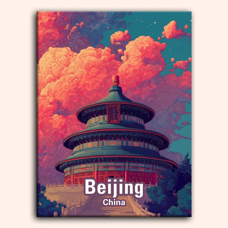 Paint by numbers - Temple Heaven - MyArt