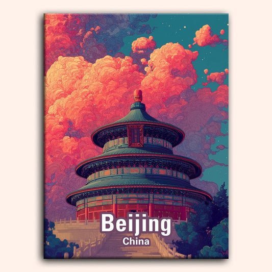 Paint by numbers - Temple Heaven - MyArt