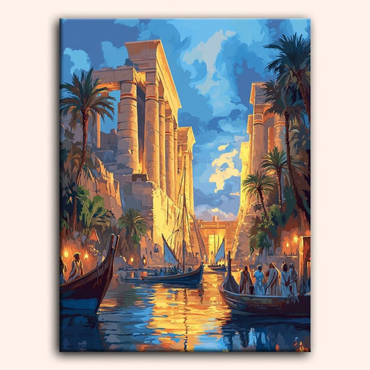 Paint by numbers - Temple Passage - MyArt
